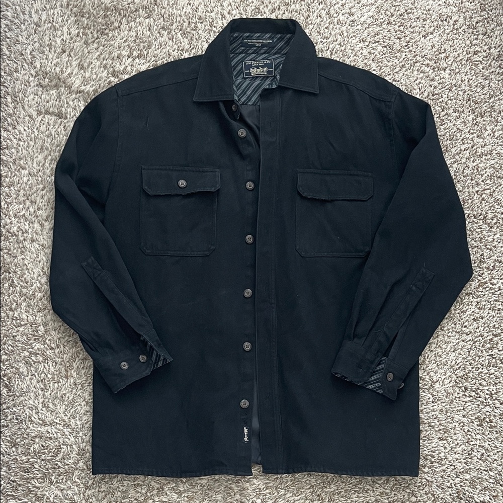Levi's Men's Black Shirt Jacket - M